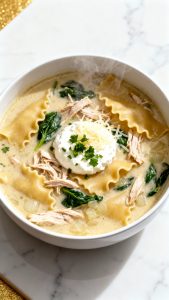 Crockpot White Lasagna Soup 5