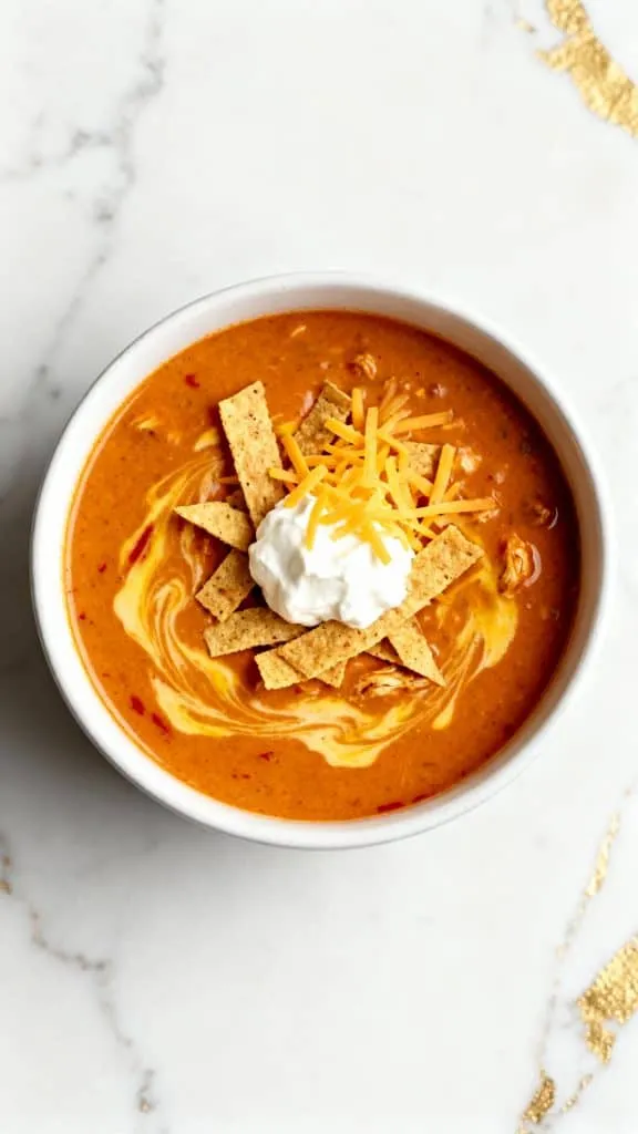Copycat Chili&rsquo;s Chicken Enchilada Soup
