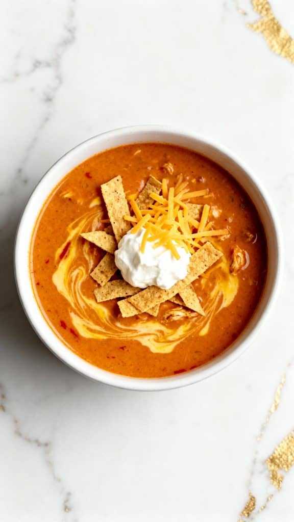 Copycat Chili’s Chicken Enchilada Soup