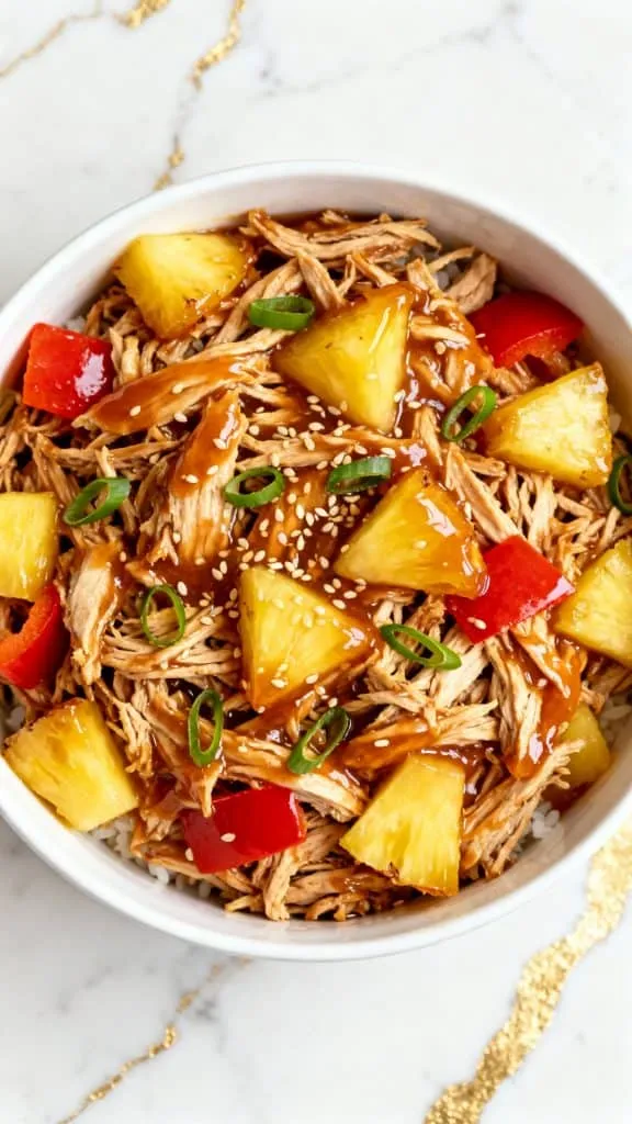 Sweet Crockpot Hawaiian Chicken