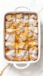 Eggnog French Toast Casserole