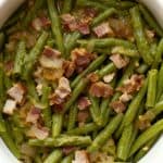 Crockpot Southern Bacon and Green Beans 6