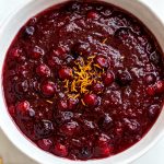 Honey Bourbon Cranberry Sauce