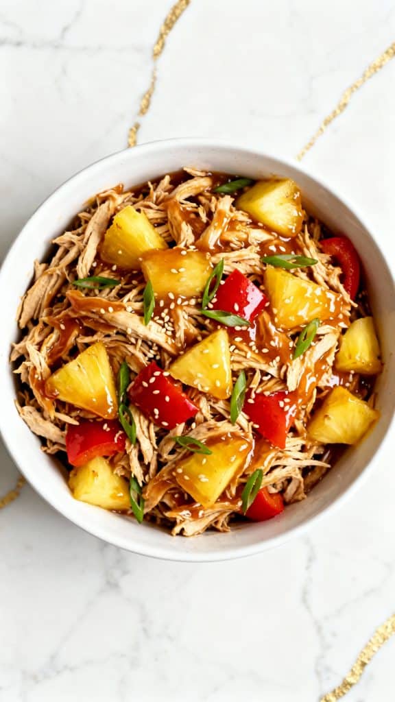 Sweet Crockpot Hawaiian Chicken