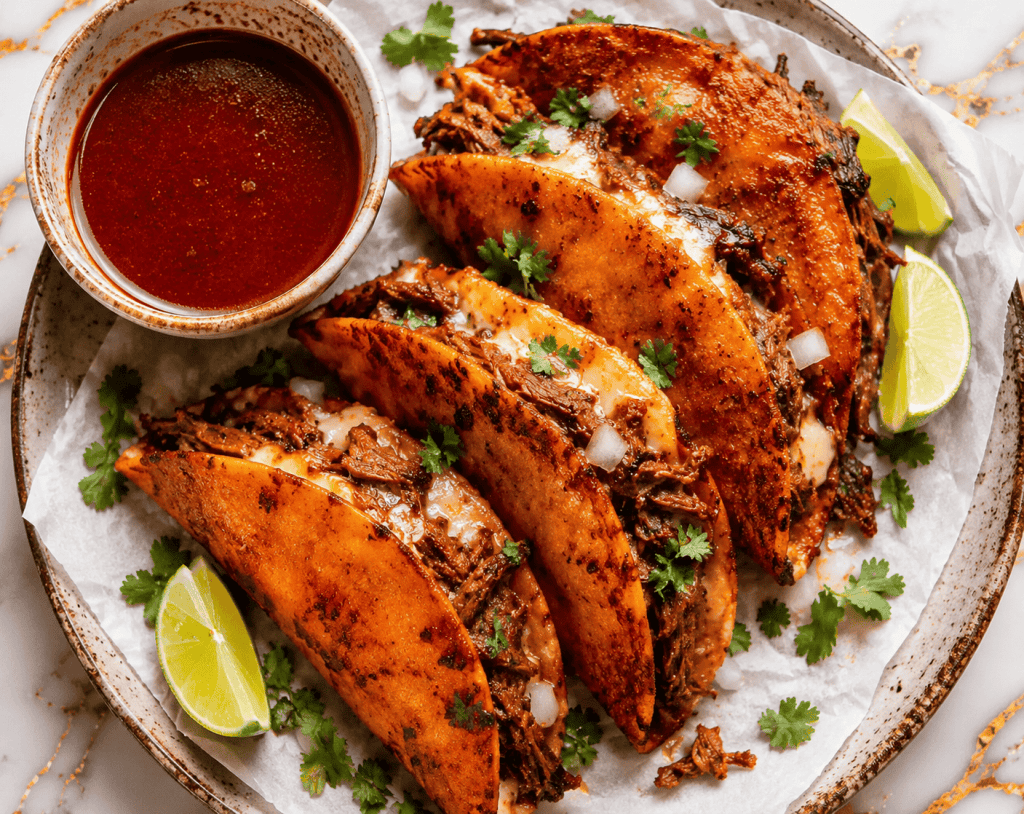 Crockpot Birria Tacos