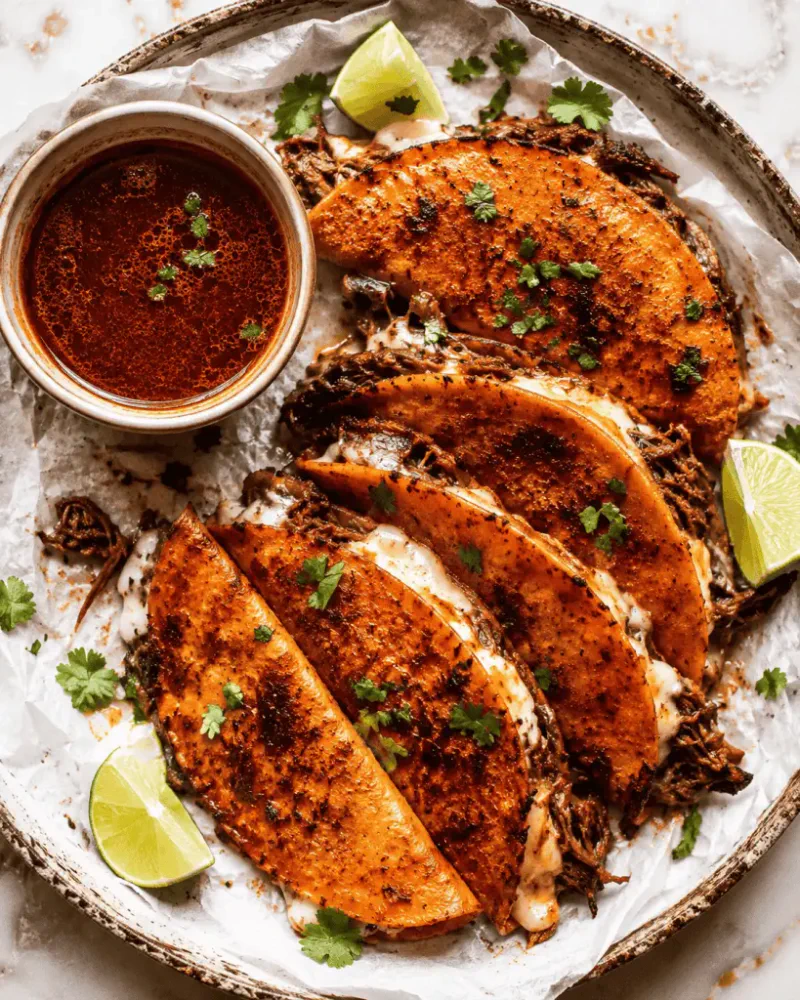 Crockpot Birria Tacos