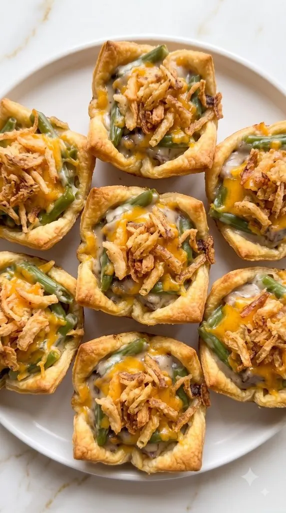 Green Bean Casserole Cups