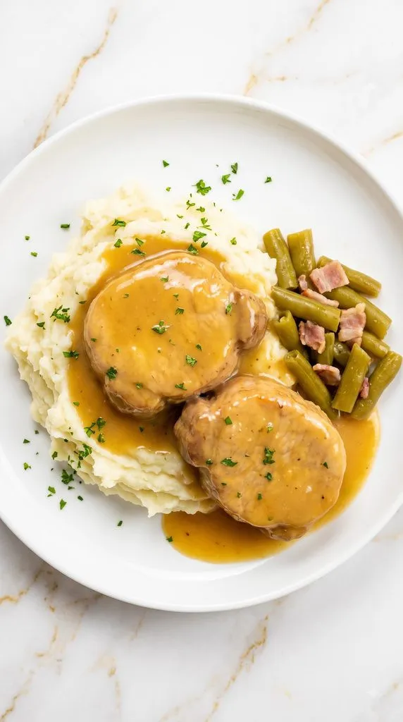3-Ingredient Crockpot Pork Chops