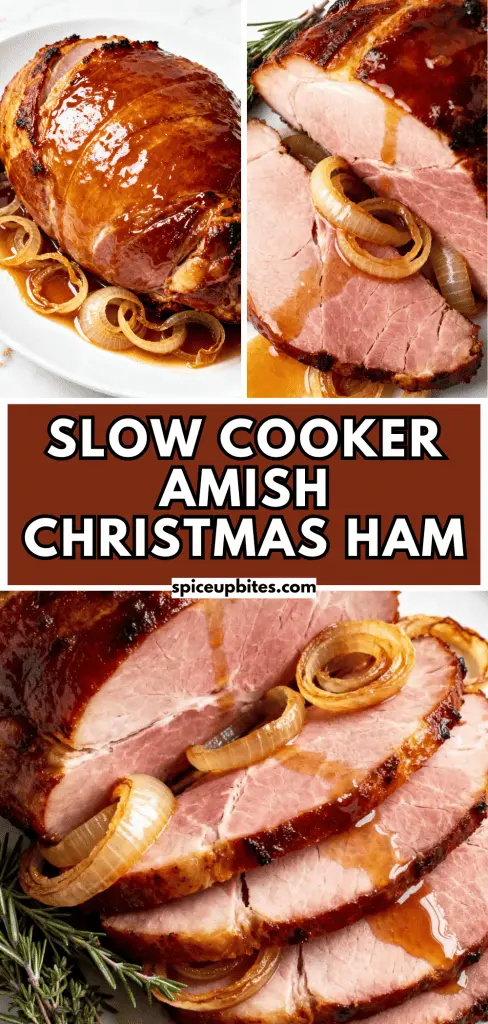 Slow Cooker Amish Christmas Ham 3