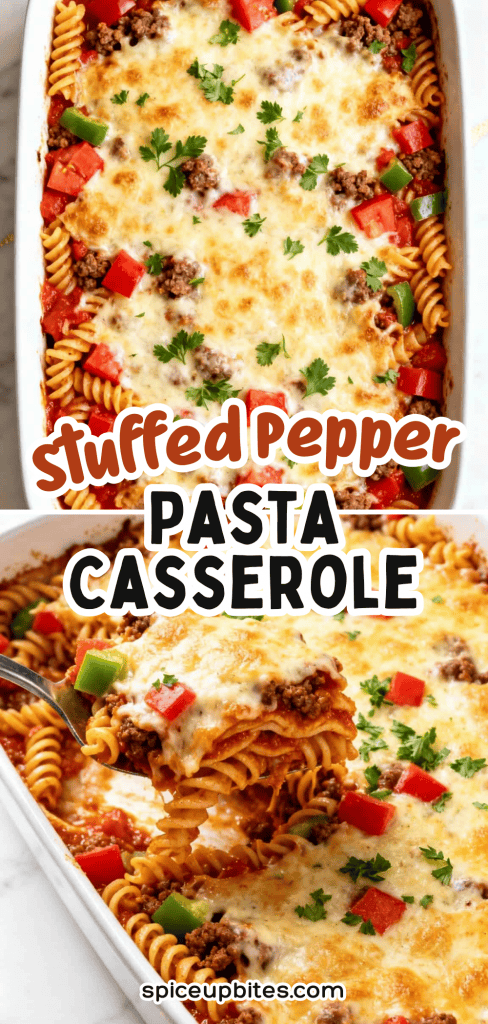 Stuffed Pepper Pasta Casserole 4