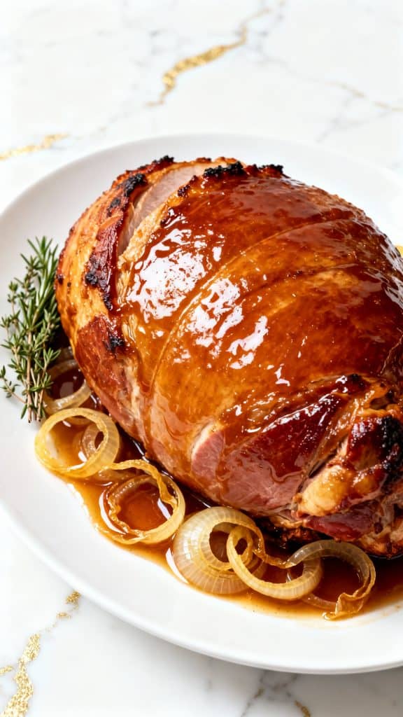 Slow Cooker Amish Christmas Ham