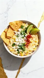 Crockpot Mexican Street Corn Dip