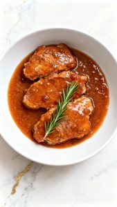 Crockpot Orange Cranberry Pork Chops