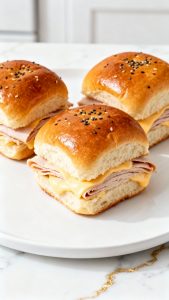 Turkey And Cheese Sliders