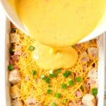 Overnight Ham & Egg Breakfast Casserole 3