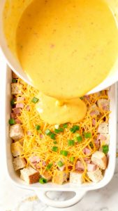 Overnight Ham & Egg Breakfast Casserole 3