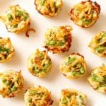 Mini Green Bean Casserole Bites