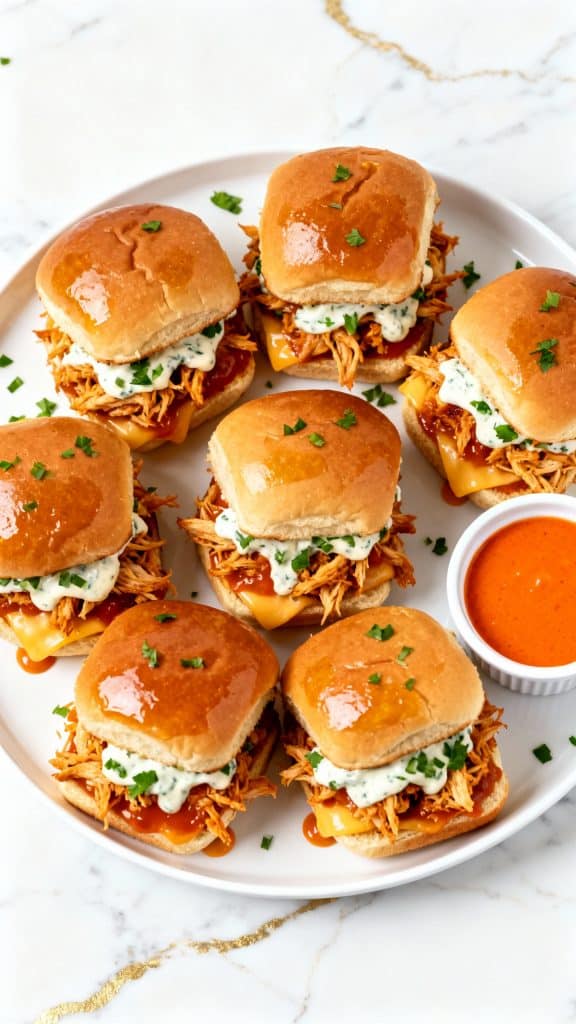 Buffalo Chicken Sliders