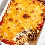 Sour Cream Beef Noodle Casserole