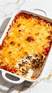 Sour Cream Beef Noodle Casserole