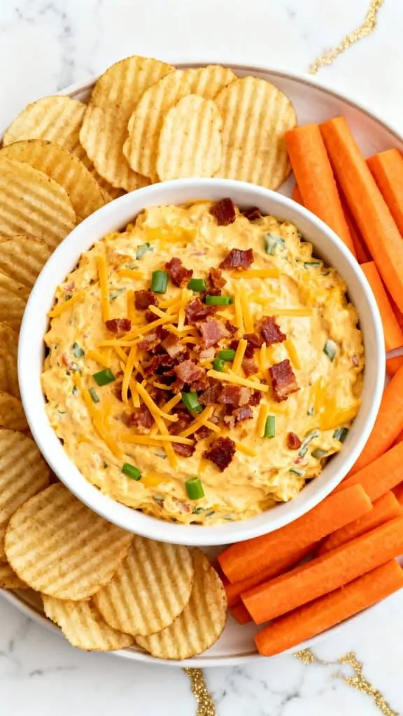 Crockpot Ranch Bacon Dip
