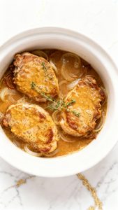 Crockpot Honey Mustard Pork Chops