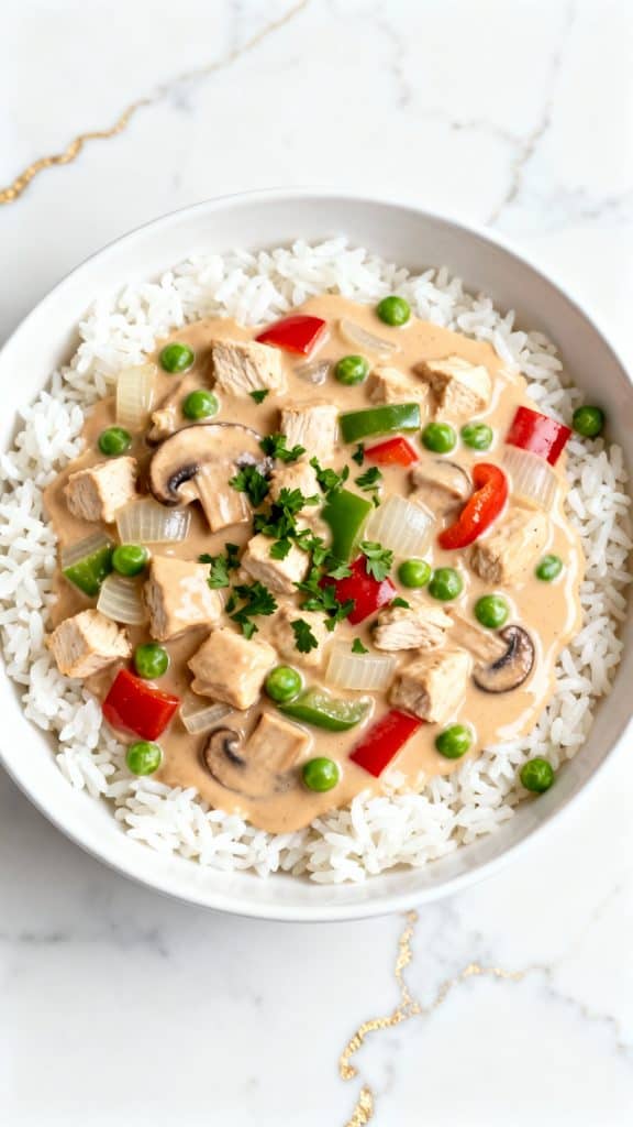 Homemade Chicken à la King