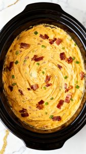 Crockpot Ranch Bacon Dip