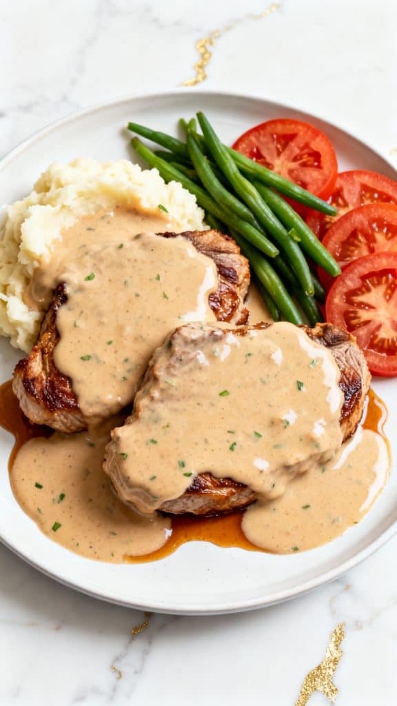 3-Ingredient Crock Pot Pork Chops