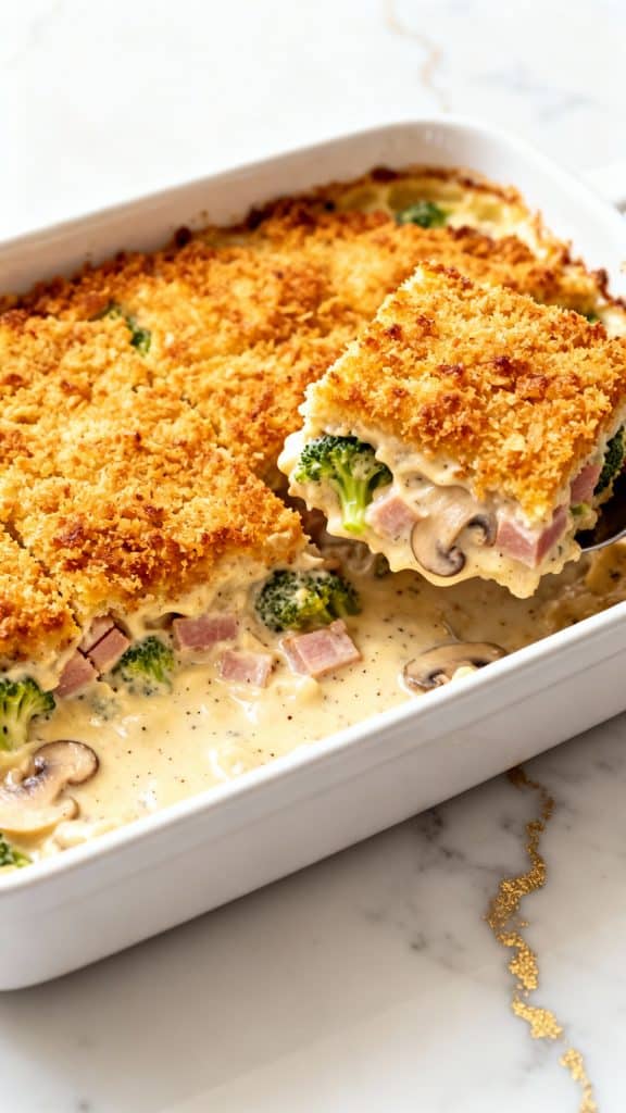 Ham Broccoli Casserole