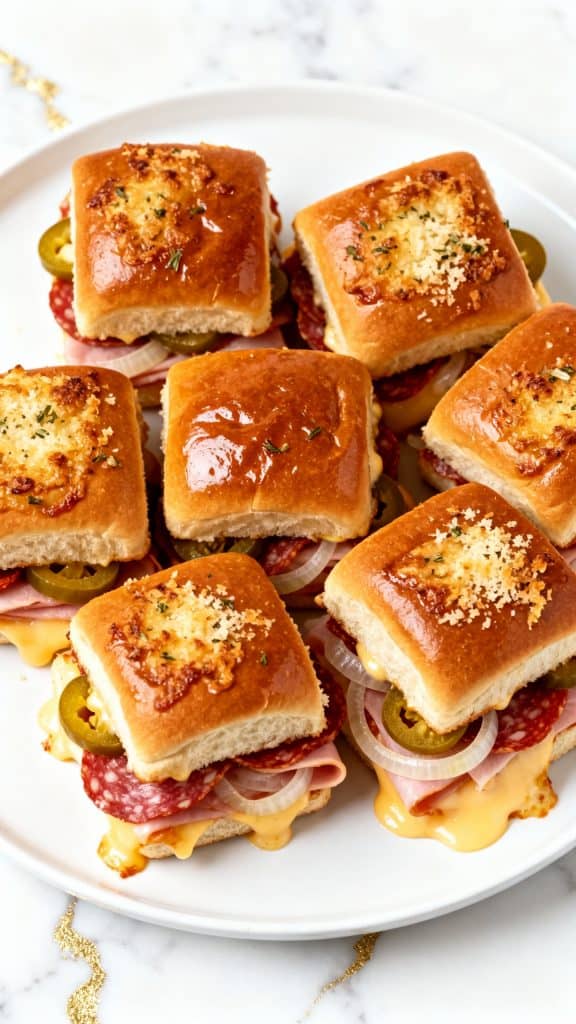 Hot Italian Sub Sliders