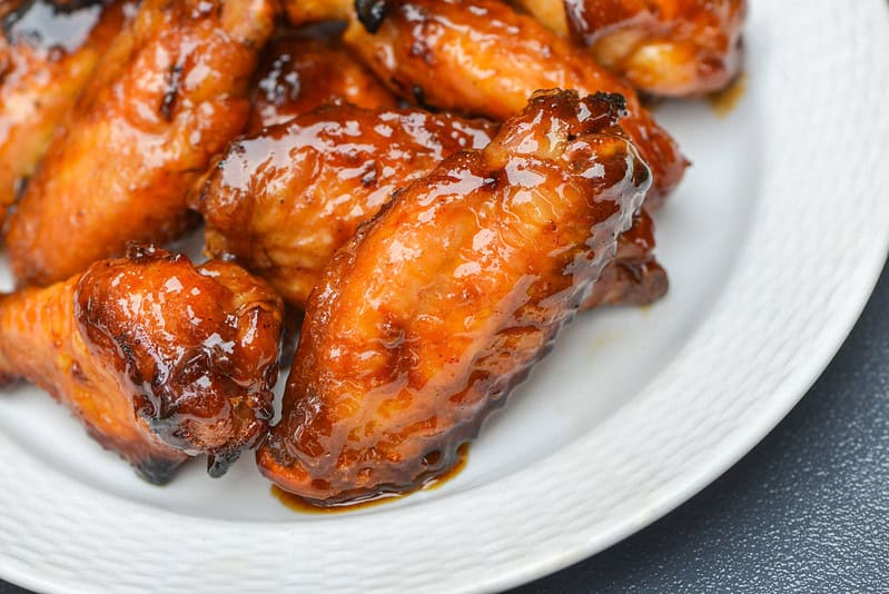 Grilled Ghost Pepper Wings