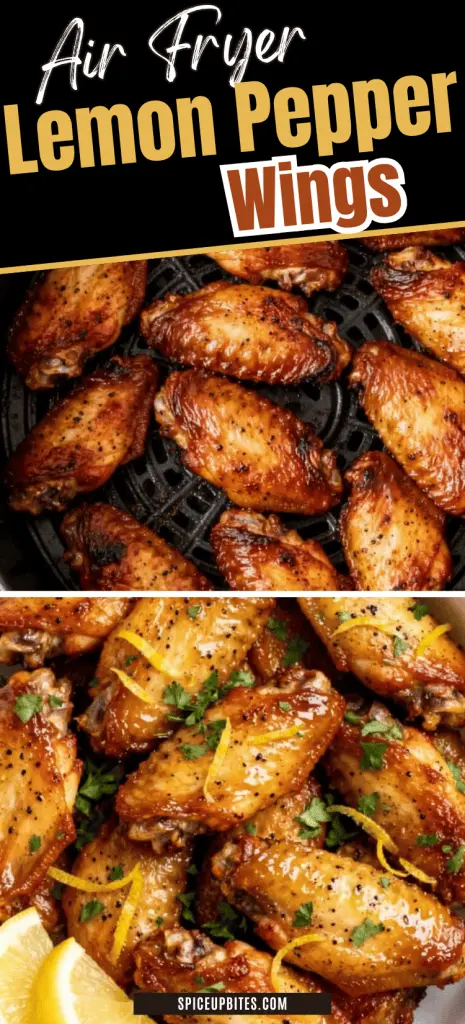 Air Fryer Lemon Pepper Wings