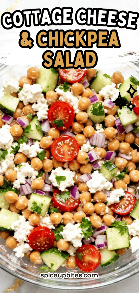 Cottage Cheese and Chickpea Salad 6