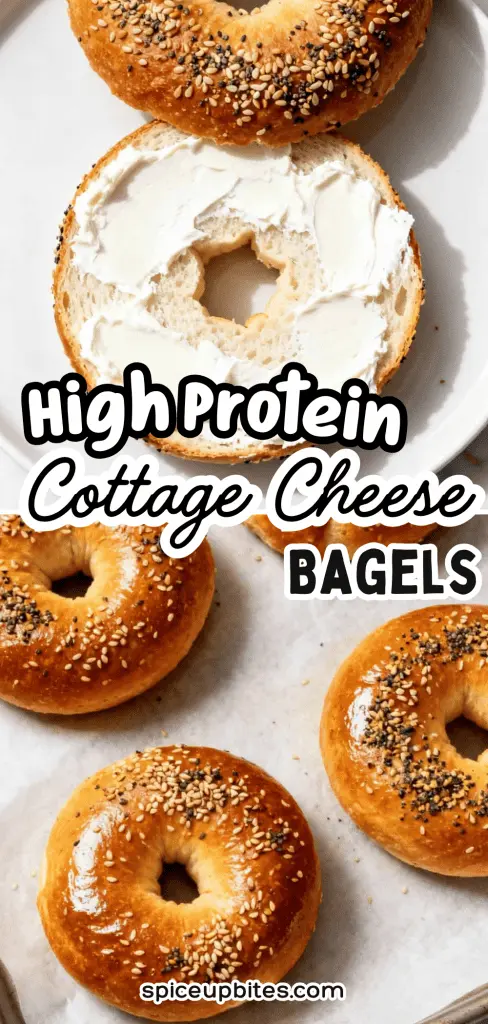 High Protein Cottage Cheese Bagels 5
