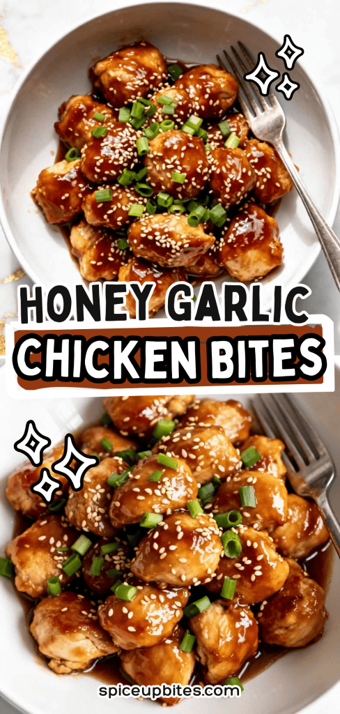 Honey Garlic Chicken Bites 5