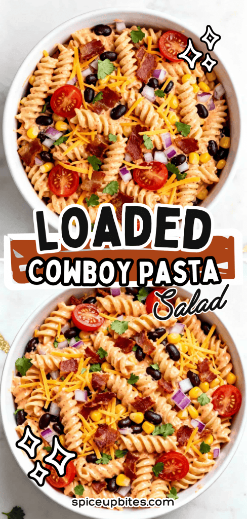 Loaded Cowboy Pasta Salad 3