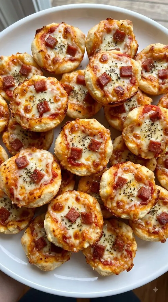 Mini Cottage Cheese Pizza Bites