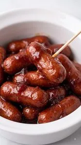 Slow Cooker Cranberry BBQ Little Smokies
