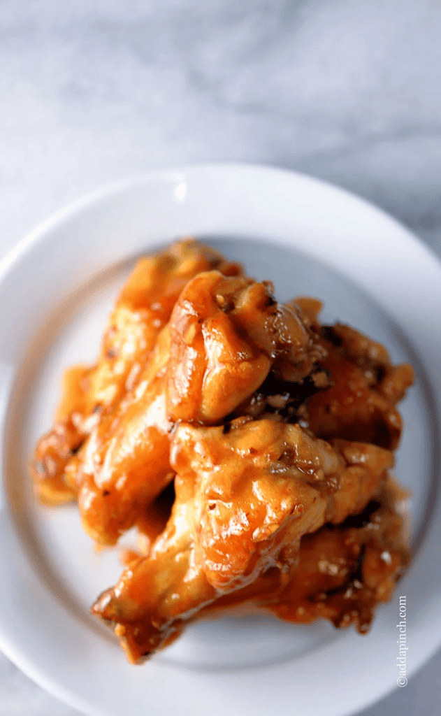 Maple Glazed Chicken Wings