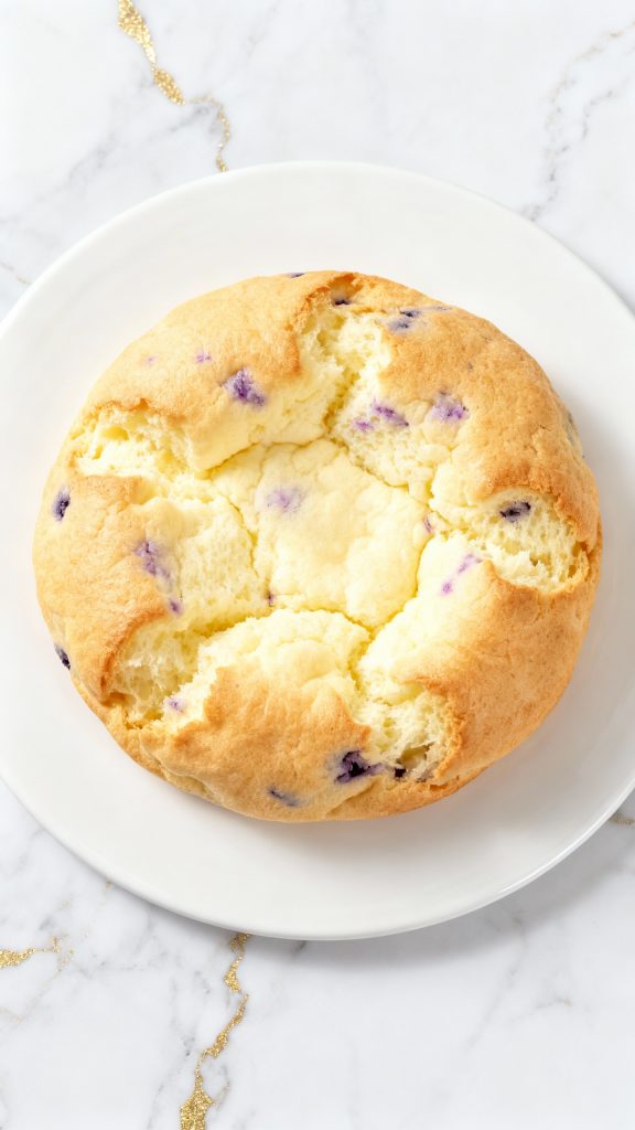 Cottage Cheese Blueberry Cloud Bread