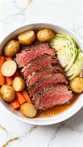 Slow Cooker Corned Beef and Cabbage