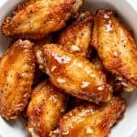 Oven Baked Honey Garlic Chicken Wings