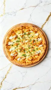 Game Day Buffalo Chicken Pizza