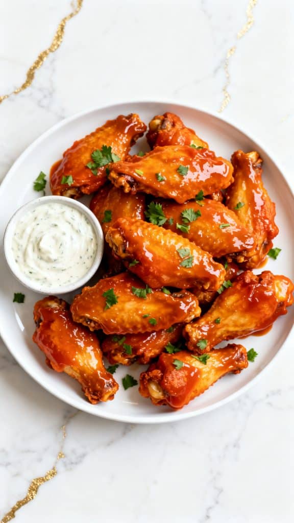 Air-Fry Buffalo Wings