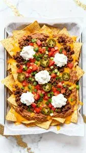 Taco Bell Copycat Nachos Supreme