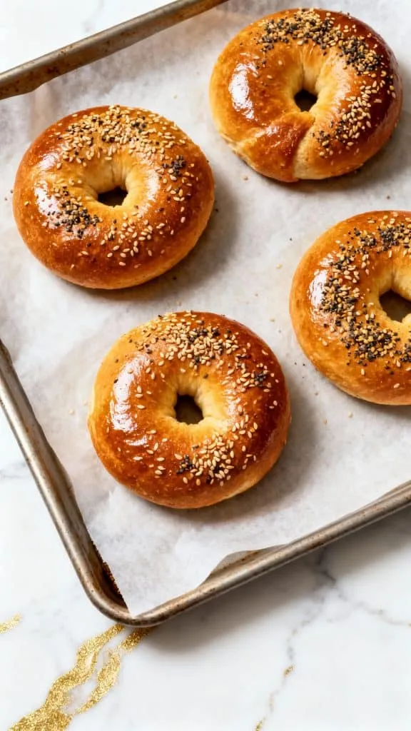 High Protein Cottage Cheese Bagels