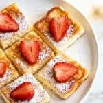 High Protein Cottage Cheese Oven Pancakes