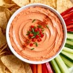 Cottage Cheese & Roasted Red Pepper Dip