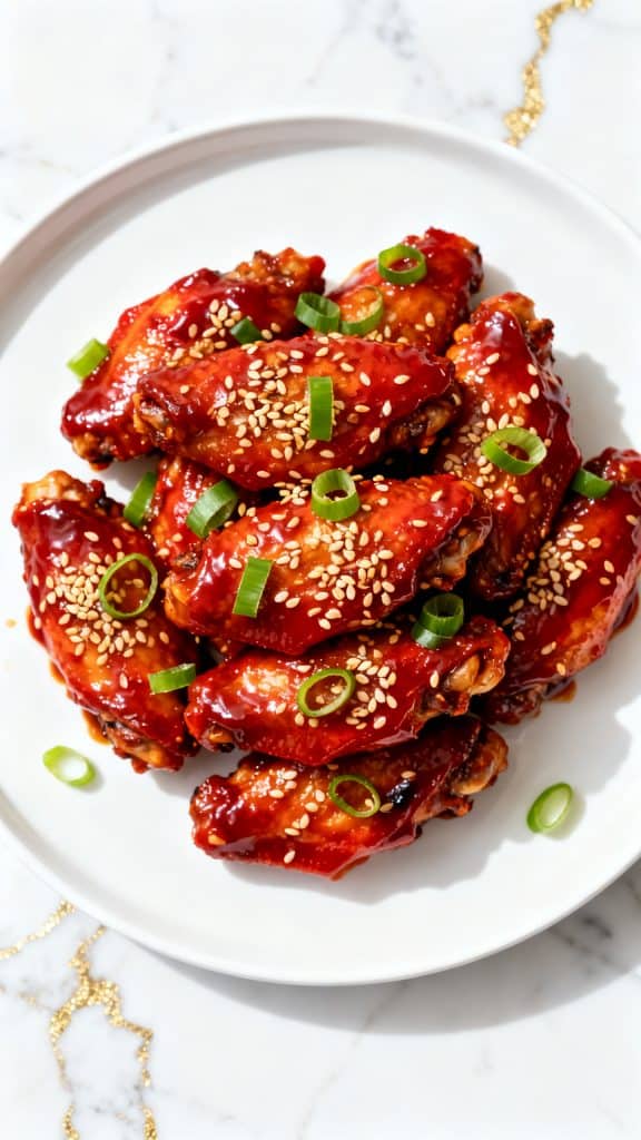 Air Fryer Korean Chicken Wings